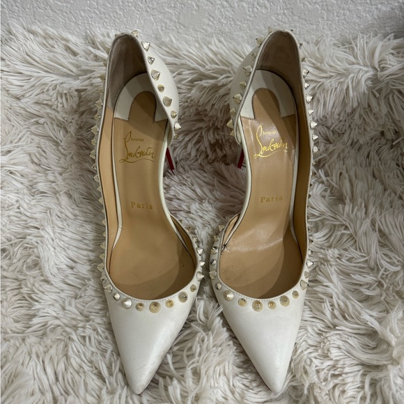 Christian Louboutin Shoes - SOLD ❌CHRISTIAN LOUBOUTIN 
Shiny Nappa Irishell 100 Pumps 38.5
